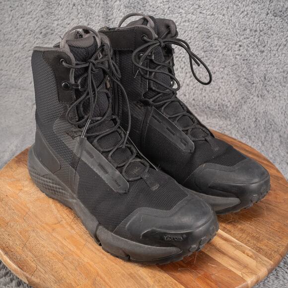 Under Armour Men's Charged Valsetz Zip Tactical Boot Size 7.5 - Picture 1 of 9